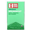Equal Exchange, Organic Spearmint Herbal Tea, Caffeine-Free, 20 Tea Bags, 0.99 oz (28 g)