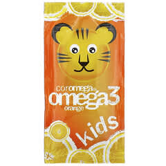Coromega, 子ども用、オメガ3、トロピカルオレンジ＋ビタミンD、30回分の個包装（各2.5g）