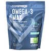 Omega-3 Max com Vitamina D3, Alto Concentrado, sabor de coco, 90 Embalagens de Porção Individual, (2,5 g) Cada