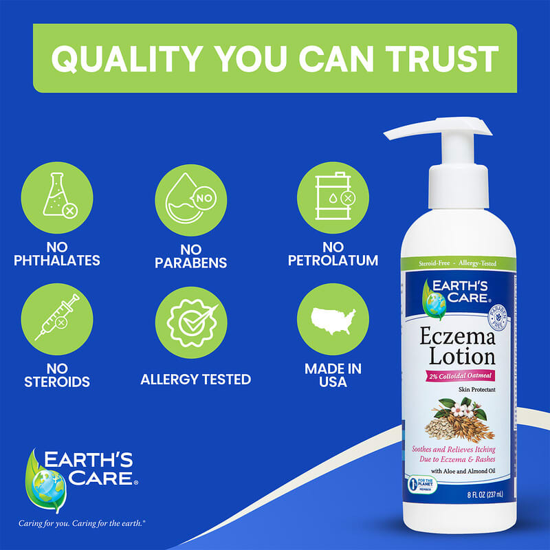 Eczema Lotion、コロイドオートミール2％、237ml