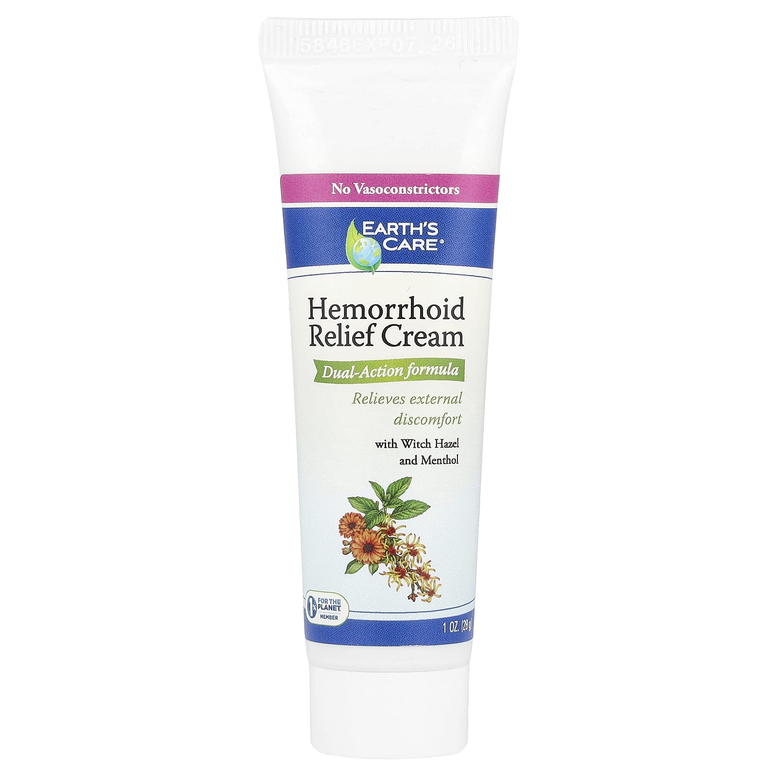 Hemorrhoid Relief Cream、28g（1オンス）
