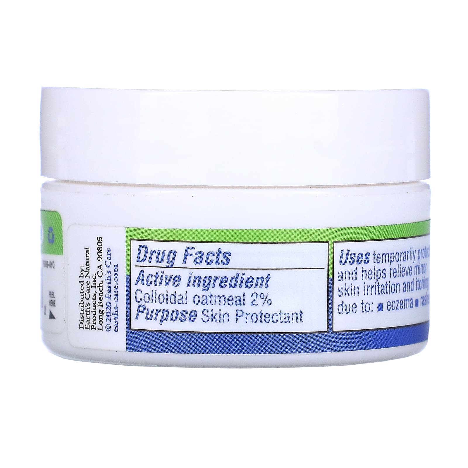 Earth's Care, Eczema Lotion with Aloe & Almond Oil, 0.42 oz (12 g)