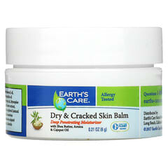 Earth's Care, Baume pour la peau sèche et craquelée, 0,21 oz (6 g)