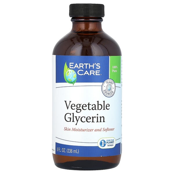 Earth's Care, 100% 순수 식물성 글리세린, 236ml(8fl oz)