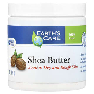 Earth's Care, Manteca de karité 100 % pura, 170 g (6 oz)
