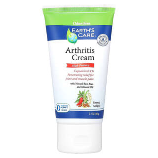 Earth's Care, Crema para la artritis, Alta potencia`` 68 g (2,4 oz)