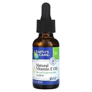 Earth's Care, Aceite de vitamina E natural, 11.200 UI, 30 ml (1 oz. Líq.)