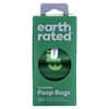 Earth Rated, 반려견 배변 봉투, 라벤더 향, 120매, 리필 롤 8개