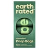 Earth Rated, пакетики для собачих фекалій, без ароматизаторів, 120 пакетиків