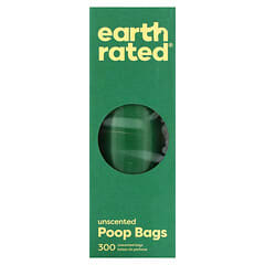 Earth Rated, 狗糞收集袋，無香型，300 個