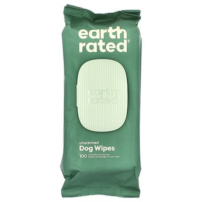 Earth Rated, 寵物濕巾，無香型，100 張