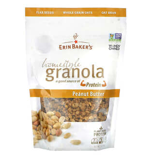 Erin Baker's, Homestyle Granola, Knuspermüsli, Erdnussbutter, 340 g (12 oz.)