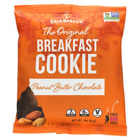 Erin Baker's, The Original Breakfast Cookie, Chocolat au beurre de cacahuète, 85 g