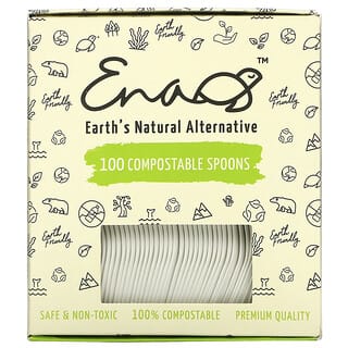 Earth's Natural Alternative, 可降解餐勺，100 個裝