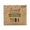 Compostable Pre Rolled Napkins with Knife, Fork and Spoon, 50 Rolls
