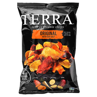 Terra, Real Vegetable Chips, Original With Sea Salt, 5 oz (141 g)