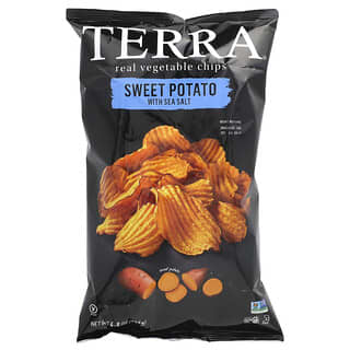 Terra, Настоящие овощные чипсы, батат с морской солью, 192 г (6,8 унции)
