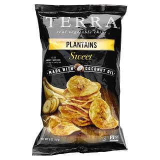 Terra, Real Vegetable Chips, Plantains, Sweet , 5 oz (141 g)