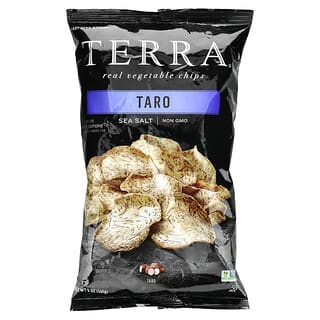 Terra, Chips de vegetales reales, Taro, sal marina, 141 g (5 oz)