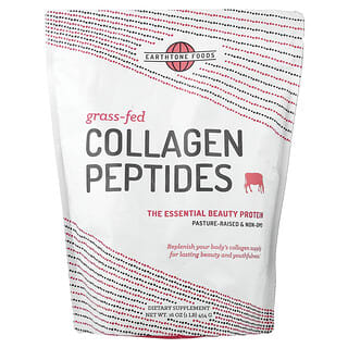 Earthtone Foods, Grass-Fed Collagen Peptides, 16 oz (454 g)