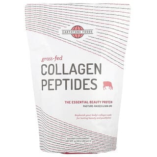 Earthtone Foods, Grass Fed Collagen Peptides, Unflavored, 32 oz (907 g)