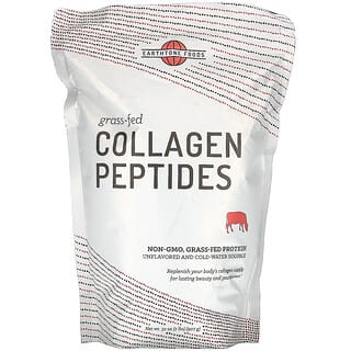 Earthtone Foods, Peptides de collagène d'animaux nourris à l'herbe, Non aromatisés, 907 g