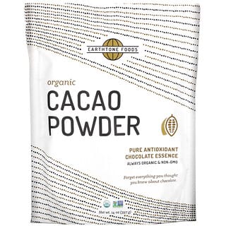 Earthtone Foods, Poudre de cacao biologique, 397 g