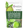 Organic Supergreens Protein Smoothie, Moringa + Watergrass, 6 oz (170 g)