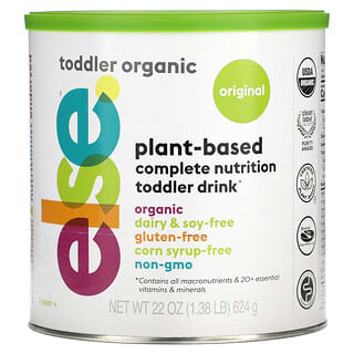 Else, Plant-Based Complete Nutrition Toddler Drink, 1 Year +, 22 oz (624 g)