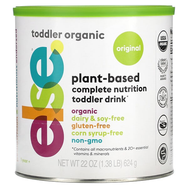 Else, Nutrición completa a base de plantas para niños pequeños de 12 meses en adelante, 624 g (22 oz)