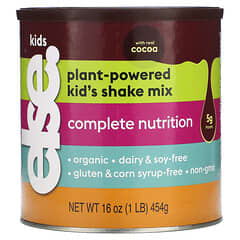 Else, Shake de Nutrição Completo para Crianças com Potência Vegetal, Chocolate dos Sonhos, 454 g (16 oz)
