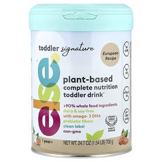 Else, Toddler Signature, Bebida nutricional completa a base de plantas, 1 año en adelante, Receta europea, 700 g (24,7 oz)