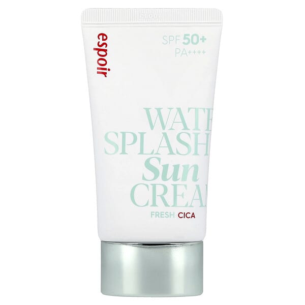 Espoir, 워터 스플래시 선크림, 프레시 시카, SPF50+ PA++++, 60ml