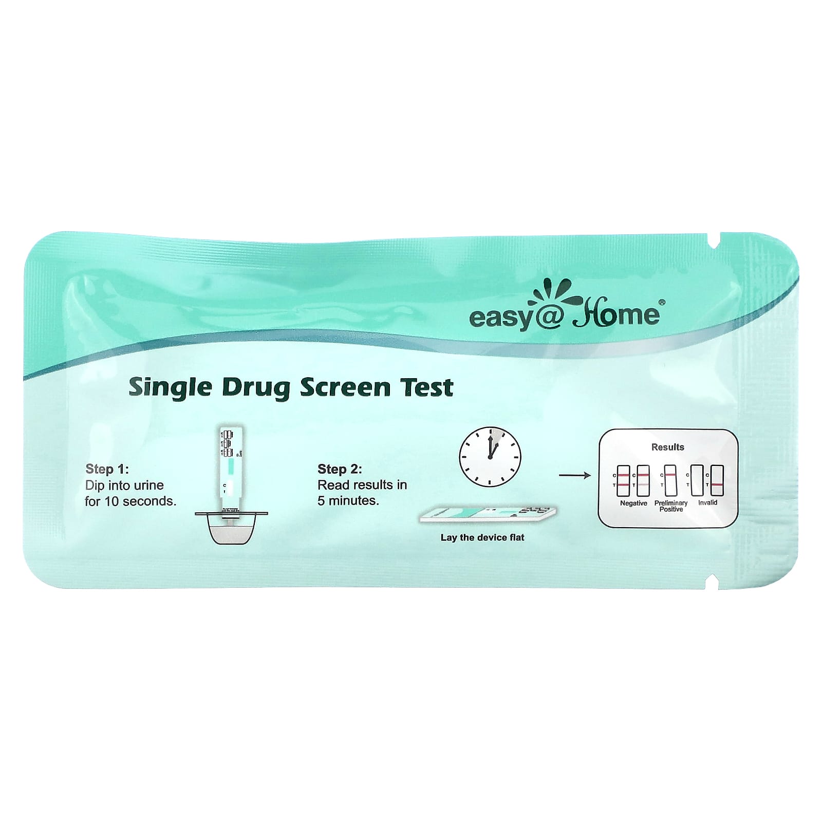 EasyHome, Single Drug Screen Test, Cannabinoids Urine Test , 15 Tests