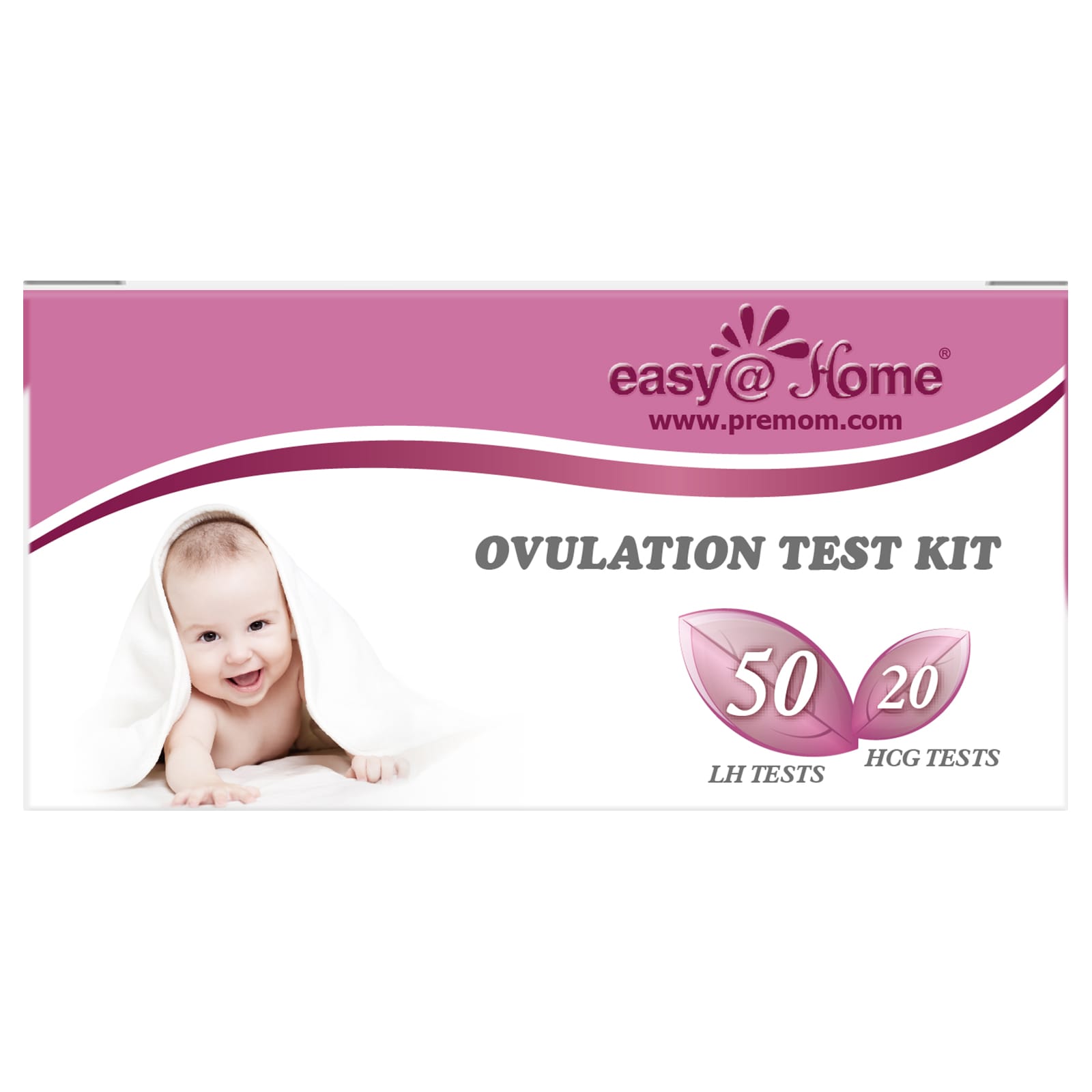  Easy@Home 100 Ovulation (LH) and 20 Pregnancy (HCG