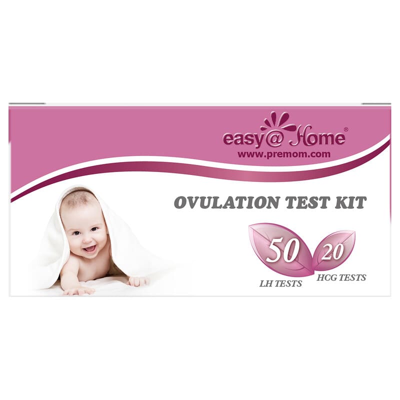  Easy@Home kit de 20 pruebas de embarazo (HCG) pruebas de orina  HCG : Salud y Hogar