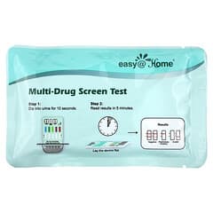 Easy@Home, Multi-Drug Screen Test, 5 Tests