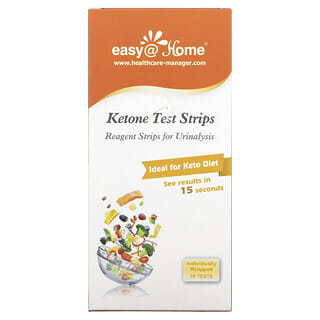 Easy@Home, Ketone Test Strips, 10 Tests