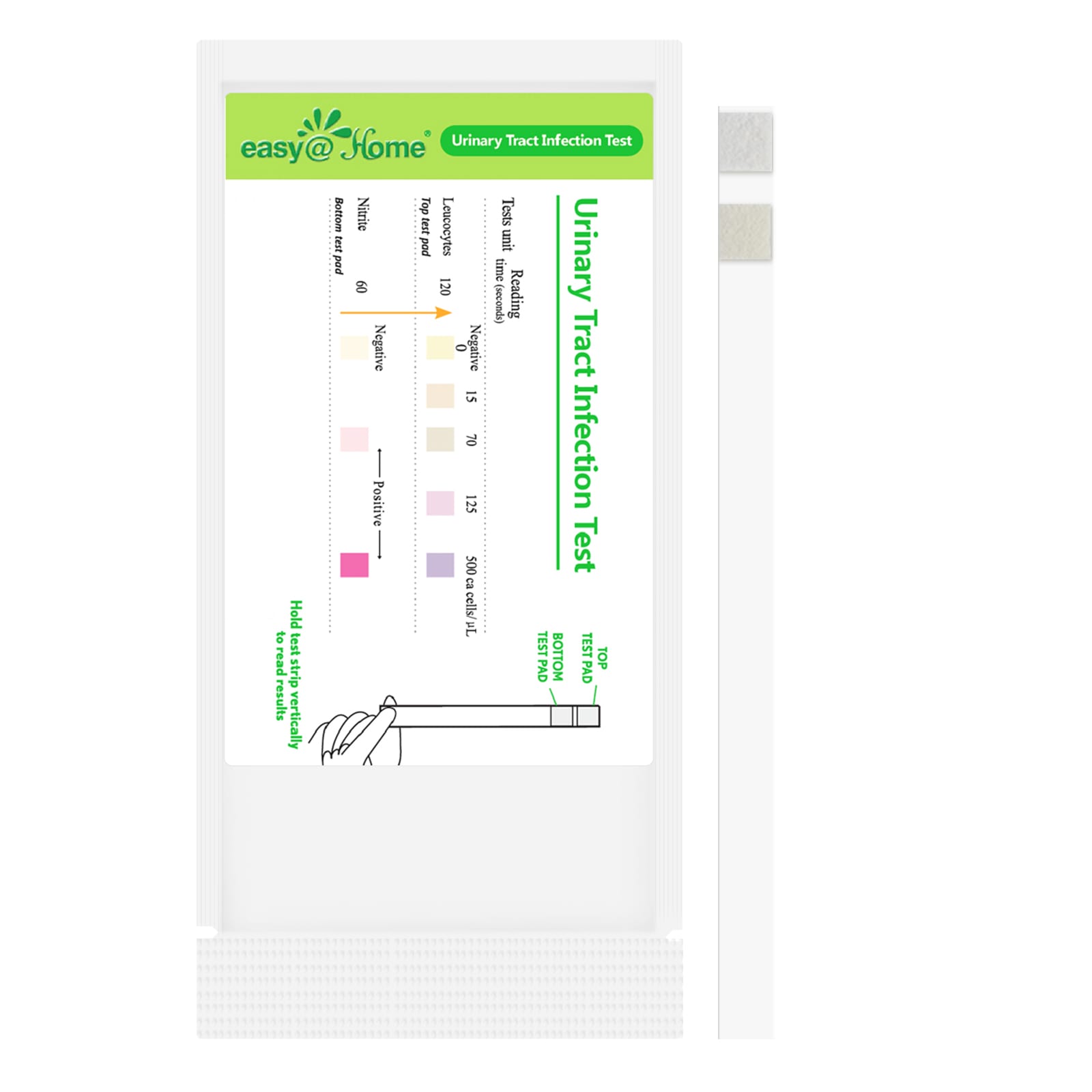 Easyhome Urinary Tract Infection Test 10 Individually Wrapped Tests 4471