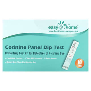 Easy@Home, Prueba de inmersión del panel de cotinina`` 10 pruebas