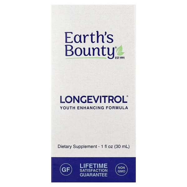 Earth's Bounty, Longevitrol®, Youth Enhancing Formula , 1 fl oz (30 ml) — product photo 1