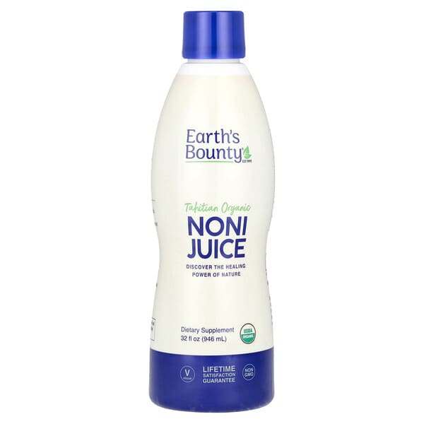 Earth's Bounty, Tahitian Organic Noni Juice, 30,000 mg, 32 fl oz (946 ml)