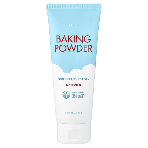 ETUDE, 베이킹 파우더, 모공 클렌징 폼, 160g(5.64oz)