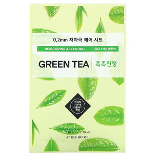 ETUDE, 0.2 Air Beauty Mask, Green Tea, 1 Sheet, 0.67 fl oz (20 ml)