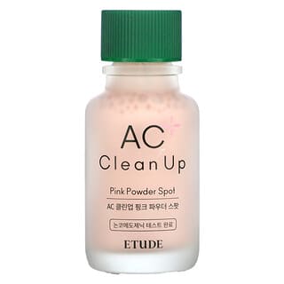 Etude, AC Clean Up，粉色祛痘粉末，0.5 液量盎司（15 毫升）