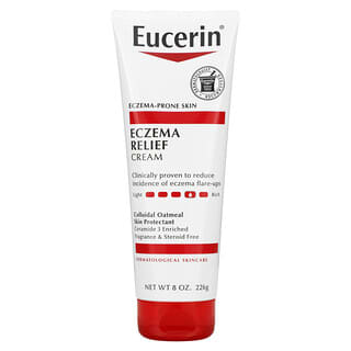 Eucerin, كريم الجسم لعلاج الإكزيما، بدون رائحة، 8.0 أونصة (226 جم)