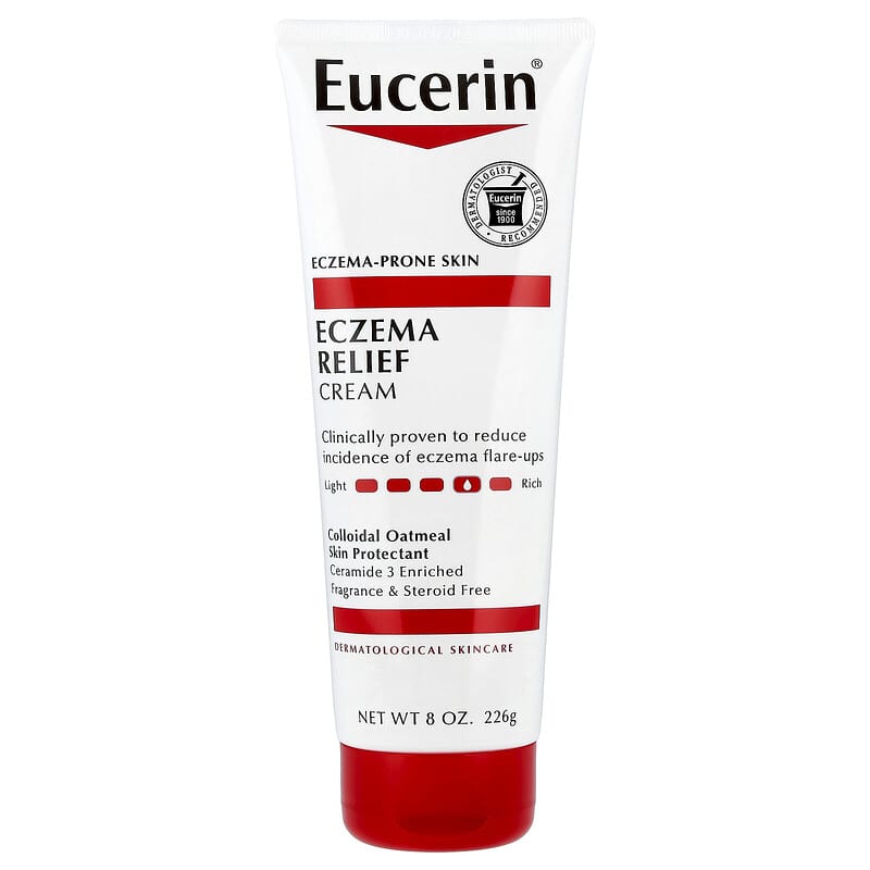 Eczema Relief Cream, Fragrance Free, oz (226 g)