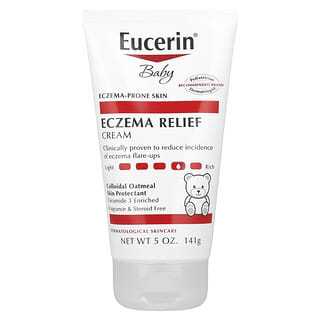 Eucerin, Baby, Creme para Alívio do Eczema, 141 g (5 oz)