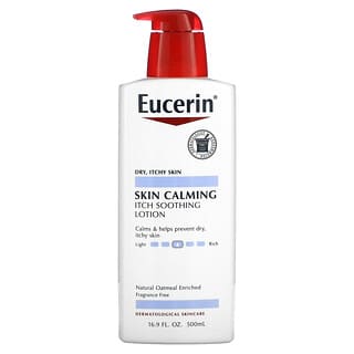 Eucerin, Успокаивающий лосьон для кожи, без отдушек, 500 мл (16,9 жидк. унций)