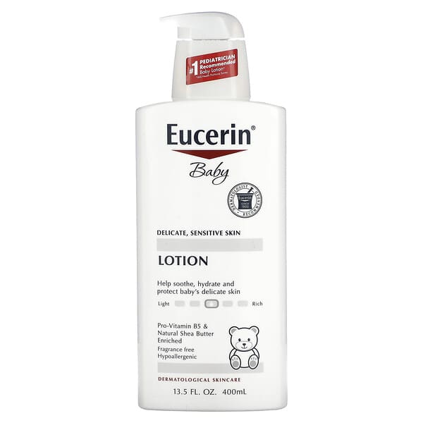 Eucerin, Baby, лосьйон, без ароматизаторів, 400 мл (13,5 рідк. унції)